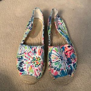 Lily Pulitzer espadrille flats